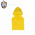 PVC Rubber Rain coat, high quality with reflective tapes, Fluorescent yellow and orange can be customized CE Standard